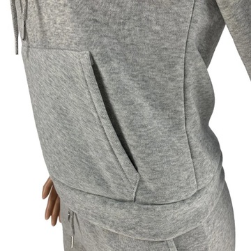 Thick Fleece Sweatpants & Hoodie Top Track Suit Wo