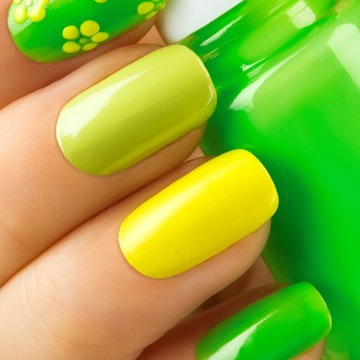 Flexi Tips Насадки для наращивания ногтей, 500 шт., квадратная коробка