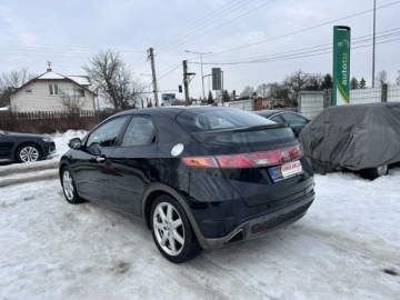 Honda Civic VIII Hatchback 3d 1.8 i-VTEC 140KM 2008 Honda Civic 1.8 benzyna 140 KM/Manula, zdjęcie 6