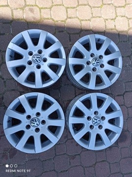 ALU RÁFKY RÁFKY VW GOLF V PLUS VI 15" 6.5J ET50 5X112 1K0601025AQ