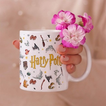 Брендированная кружка «Символы Гарри Поттера» 330 мл