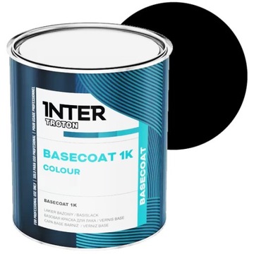 КРАСКА БАЗОВАЯ ДЛЯ АВТОМОБИЛЕЙ STRONG ЧЕРНАЯ 1 ЛИТР TROTON 732