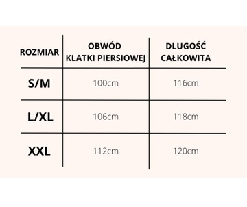 SZLAFROK SOFT Z KOŁNIERZEM XXL