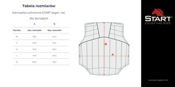 Сегментированный защитный жилет START S