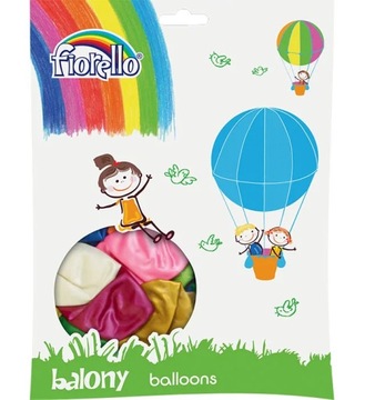Balon 12 mix metal a'100 FIORELLO