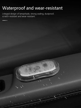 Сенсорный светильник для мини-автомобиля SEAMETAL для пола, багажника, потолка, USB