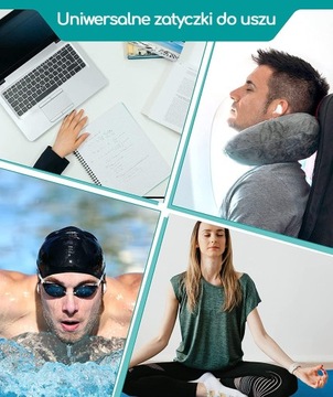 6x СИЛИКОНОВЫЕ ЗАГЛУШКИ ДЛЯ УШЕЙ 27 дБ МНОГОРАЗОВЫЕ ШУМОПОДАВЛЕНИЕ ВО ВРЕМЯ СНА