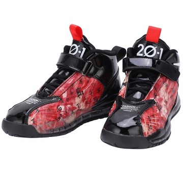 Детские модные кроссовки для мальчиков, детские дышащие нескользящие спортивные кроссовки с принтом