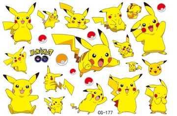 Tatuaże zmywalne dla dzieci POKEMON CG177