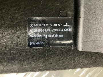 POLIČKA KUFRU MERCEDES GLA X156