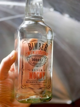 BIMBER - Ostatnie Namaszczenie - 20x etykiet.