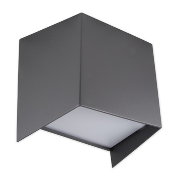 Oprawa architektoniczna Lampa Kinkiet Hugo LED 4W szara