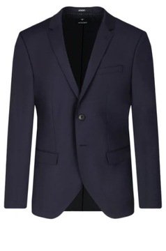 Marynarka męska garniturowa JOOP granat slim fit wełna roz 52 wzór 22 J1034