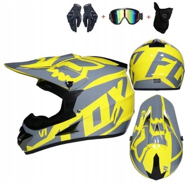 KASK MOTOCYKLOWY OFF-ROAD ENDURO MOTOCROSS
