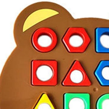 Shape Matching Game Montessori Geometric Double