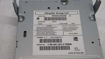 CD-ЧЕЙНДЖЕР JEEP CHEROKEE КЛАСС