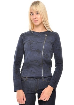 LEE bluza NAVY zip moro BOMBER _ M