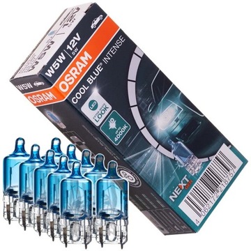 Żarówki W5W OSRAM Cool Blue Intense Next Gen 4000K