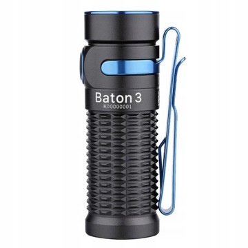 Latarka Olight Baton 3 - 1200 lumenów GRAWER + GRATIS