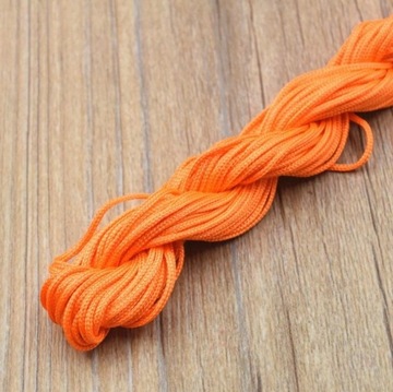 Czarny styl 12 meterroll Nylon Cord Macrame Rattai