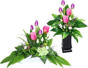 Tulipany MAX Stroik - Lila/Róż