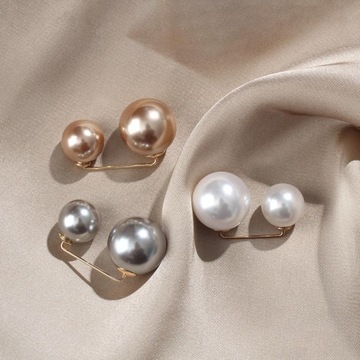 9x broszka ze sztucznej perły moda w stylu vintage przypinka do dekoltu przypinki dla kobiet S