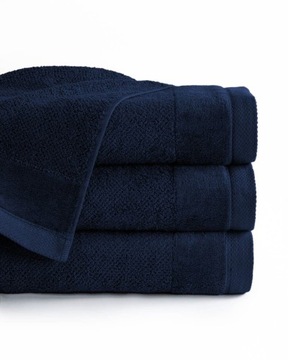 Ręcznik Vito 100x150 Granat 550g DUŻY 100% bawełna