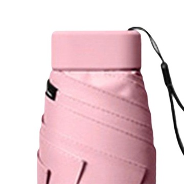 Зонты дорожные Зонт дорожный с чехлом Розовый