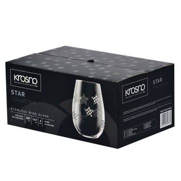 Звездные очки KROSNO с рождественскими серебряными звездами