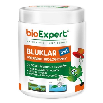 BLUKLAR do Oczek Wodnych GLONY ZIELONA WODA 500g