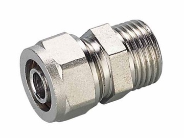 Złączka / Nypel PEX 16x3/4 GZ skręcany