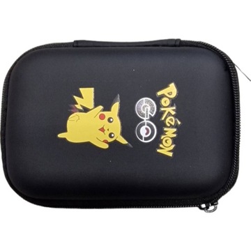 Etui Na 60 Kart Pikachu Figurki Pokemon Pudełko Zapinane Karty Suwak Box