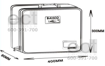 BAHCO 4750FB5C ЧЕХОЛ СУМКА ДЛЯ ИНСТРУМЕНТОВ
