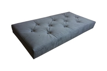 poduszka na siedzisko, gruba pufa z gąbki pikowana na wymiar 40x80x10