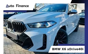 BMW X6 G06 SUV Facelifting 3.0 40i 381KM 2024 OD RĘKI BMW X6 xDrive40i mHEV sport