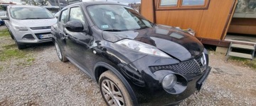 Nissan Juke I SUV 1.6i 117KM 2014 Nissan Juke 2014r, 1.6 LPG. Uszkodzony lewy bok. Jezdzi 1.6 BenzynaLPG