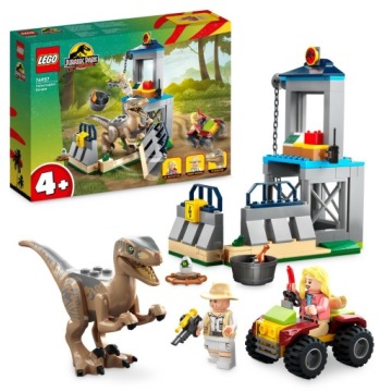 LEGO JURASSIC WORD UCIECZKA WELOCIRAPTORA 76957
