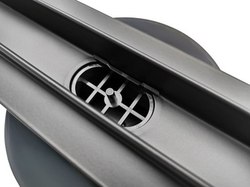 X-HOME LINEAR DRAIN SLIM 100 ЧЕРНЫЙ УЗКИЙ ПЕРЕКЛЮЧАТЕЛЬ