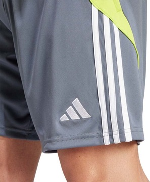 SPODENKI MĘSKIE ADIDAS TIRO 24 TRENINGOWE SZARE rozmiar S