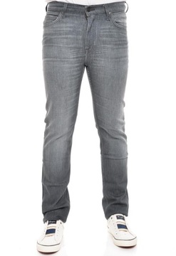 LEE spodnie GREY slim jeans RIDER _ W30 L32