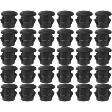 Панельные заглушки с круглыми отверстиями. Защитные заглушки для мебели