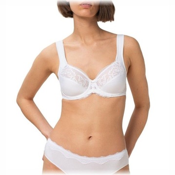 Triumph biustonosz miękki Modern Lace + Cotton Wired Bra W02 r. 105D T335