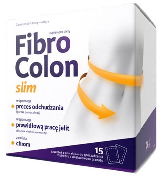 FibroColon SLIM 15 saszetek PRACA JELIT