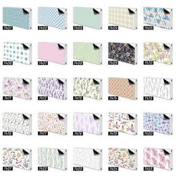 Крышка радиатора с геометрическим узором для дома