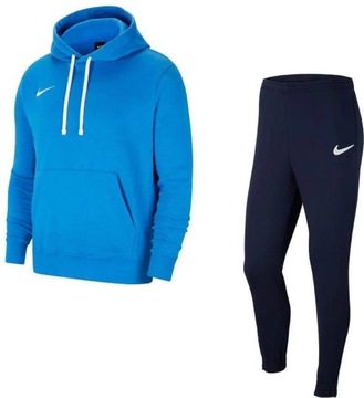 KOMPLET DRES MĘSKI BLUZA Z KAPTUREM SPODNIE JOGGERY TEAM PARK NIKE