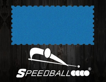 Sukno bilardowe Speedball Pro - zestaw na stół 8 ft - Champion Blue