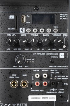 Мобильная колонка PORT 500W 10