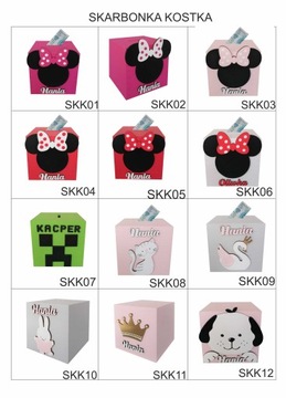 Подарок-копилка девочке Минни Маус