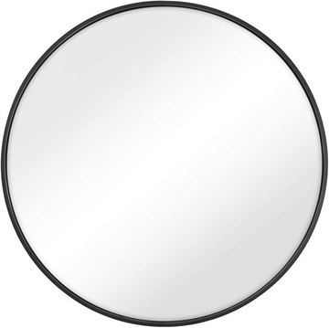 LUSTRO nowoczesne ŚCIENNE WISZĄCE ŁAZIENKOWE rama aluminium OKRĄGŁE 600x600