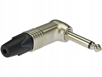 NP2RX złącze jack mono kątowe niklowane (TS) 6,3 mm-1/4' Neutrik